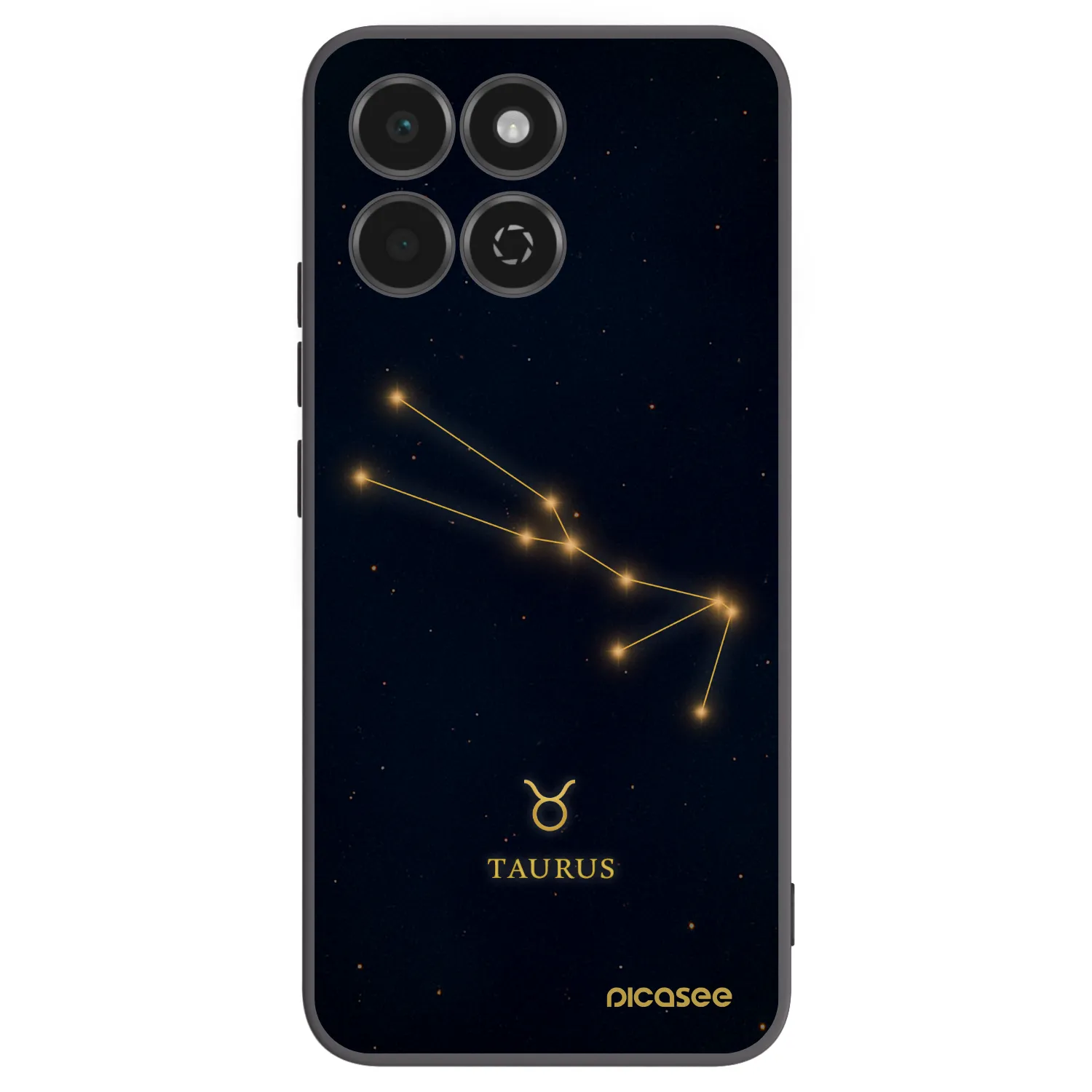 Picasee silikonový černý obal pro Honor 200 Smart 5G - TAURUS