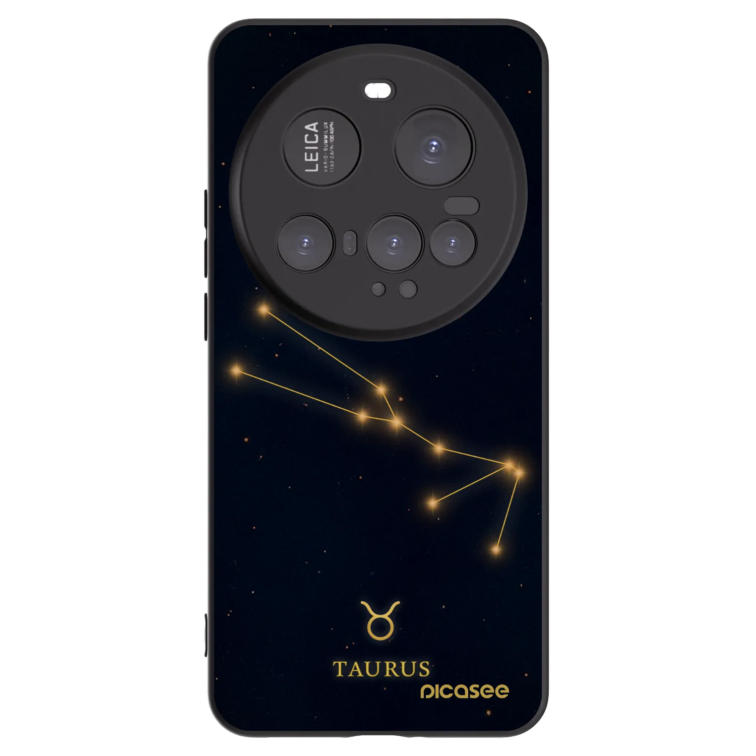 Picasee silikonový černý obal pro Xiaomi 15 Ultra - TAURUS