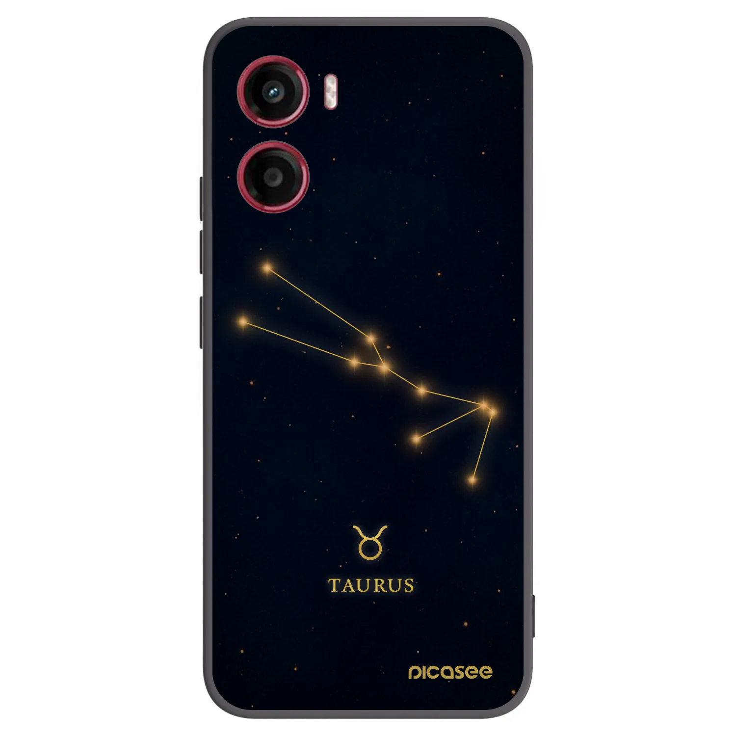 Picasee silikonový černý obal pro Motorola Moto G05 - TAURUS