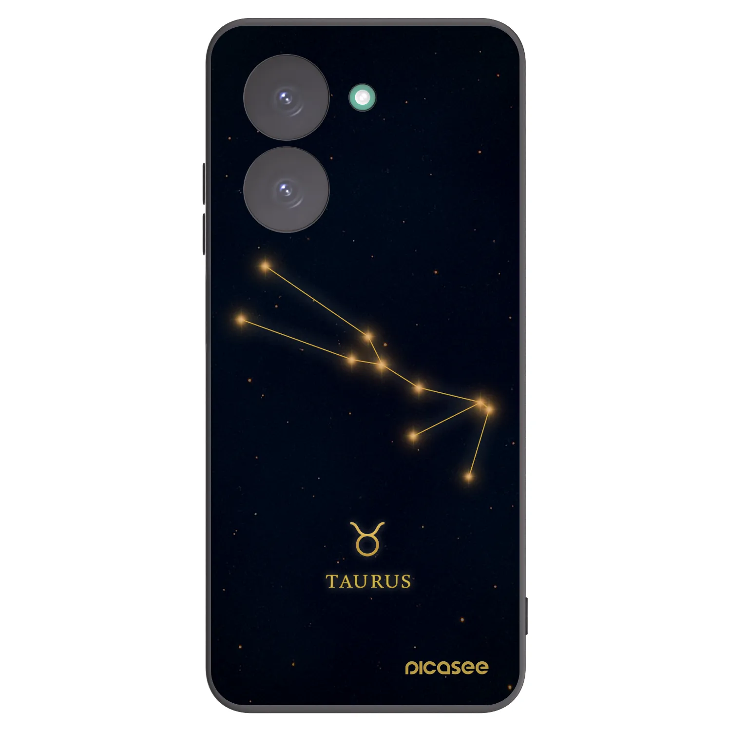 Picasee silikonový černý obal pro Xiaomi Redmi A5 - TAURUS
