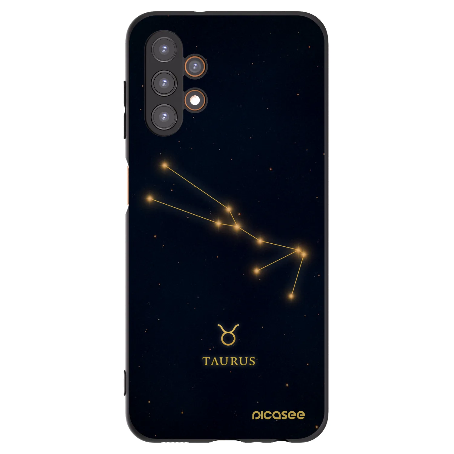 Picasee silikonový černý obal pro Samsung Galaxy A13 5G - TAURUS