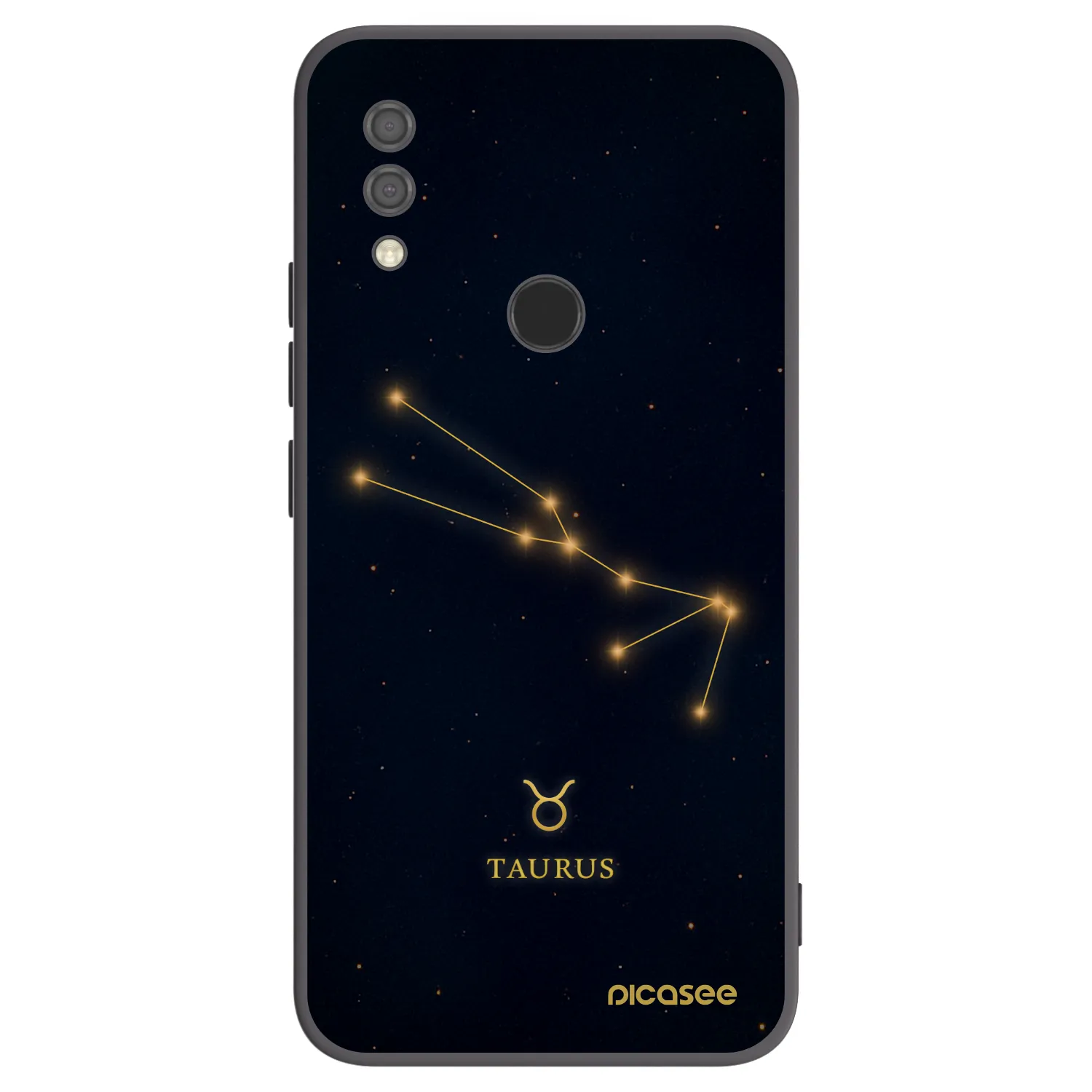 Picasee silikonový černý obal pro Xiaomi Redmi 7 - TAURUS