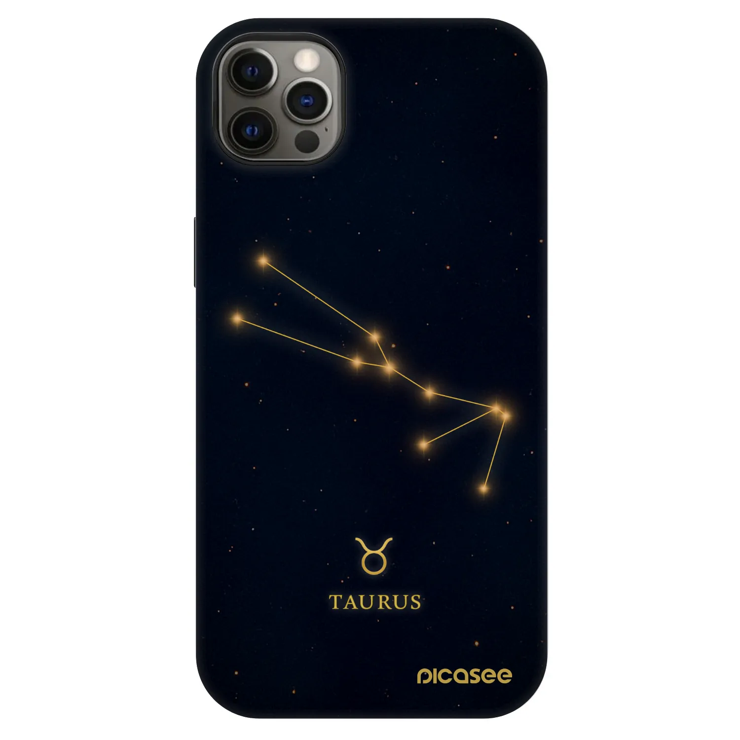 Picasee Fashion Case MagSafe Apple iPhone 12 Pro Max - TAURUS