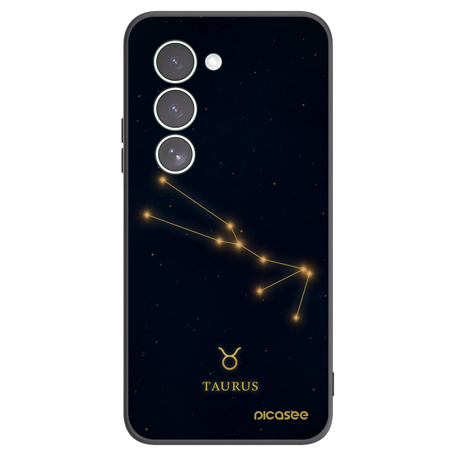 Picasee silikonový černý obal pro Xiaomi Redmi 15 5G - TAURUS