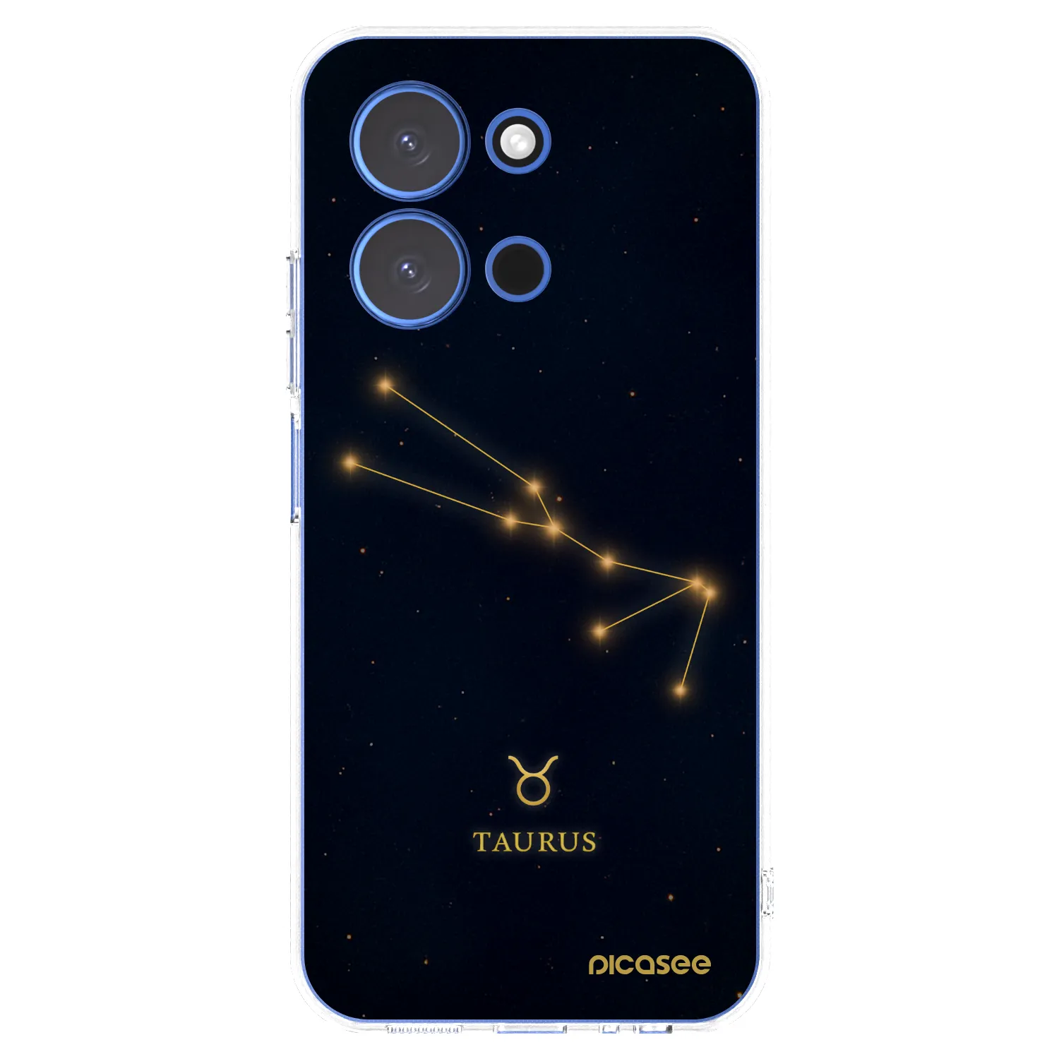 Picasee silikonový průhledný obal pro Xiaomi Redmi 15C 4G - TAURUS