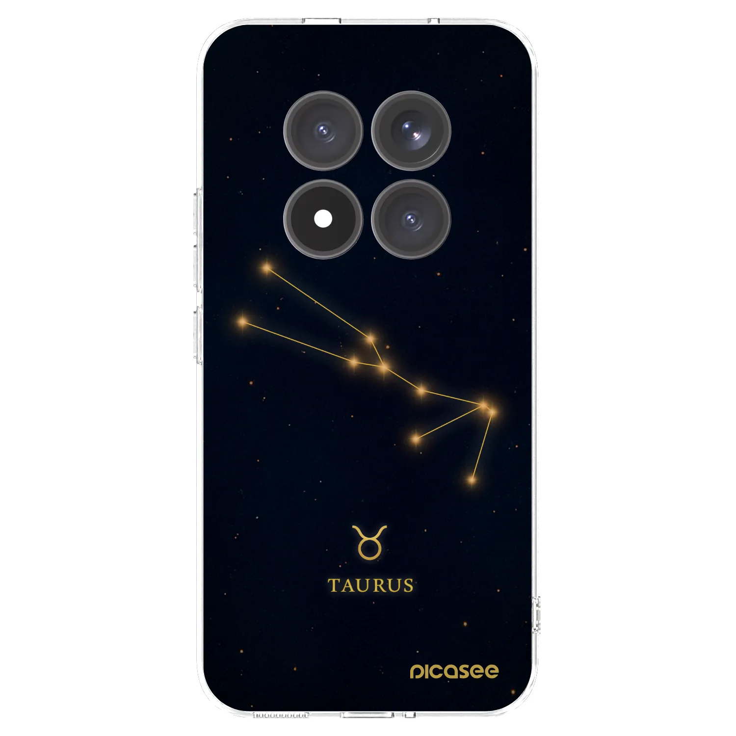 Picasee silikonový průhledný obal pro Xiaomi Redmi Note 15 Pro+ - TAURUS