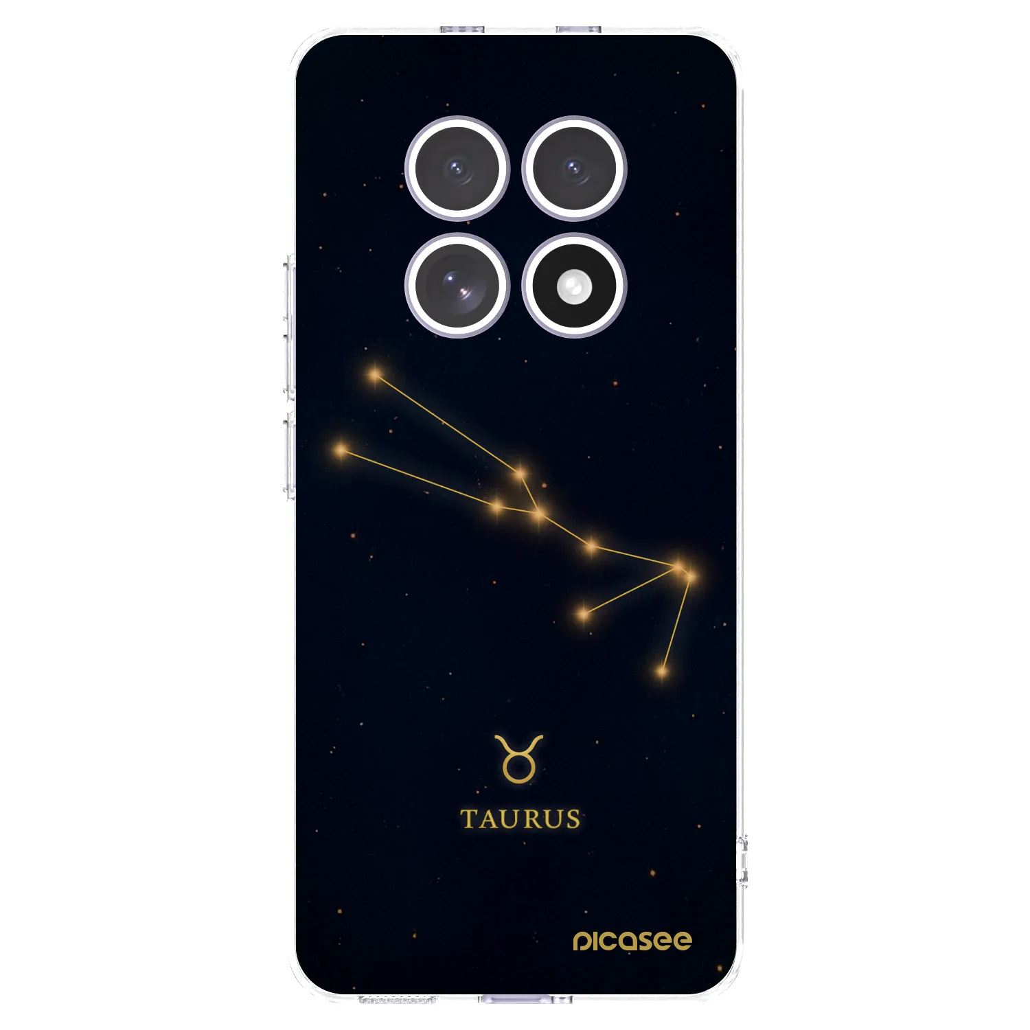 Picasee silikonový průhledný obal pro Xiaomi Redmi Note 15 - TAURUS