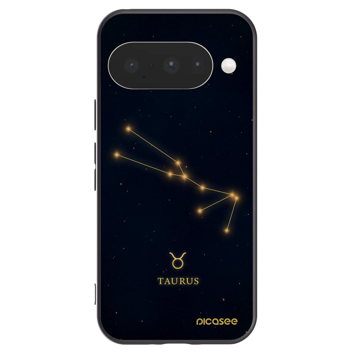 Picasee silikonový černý obal pro Google Pixel 10 - TAURUS