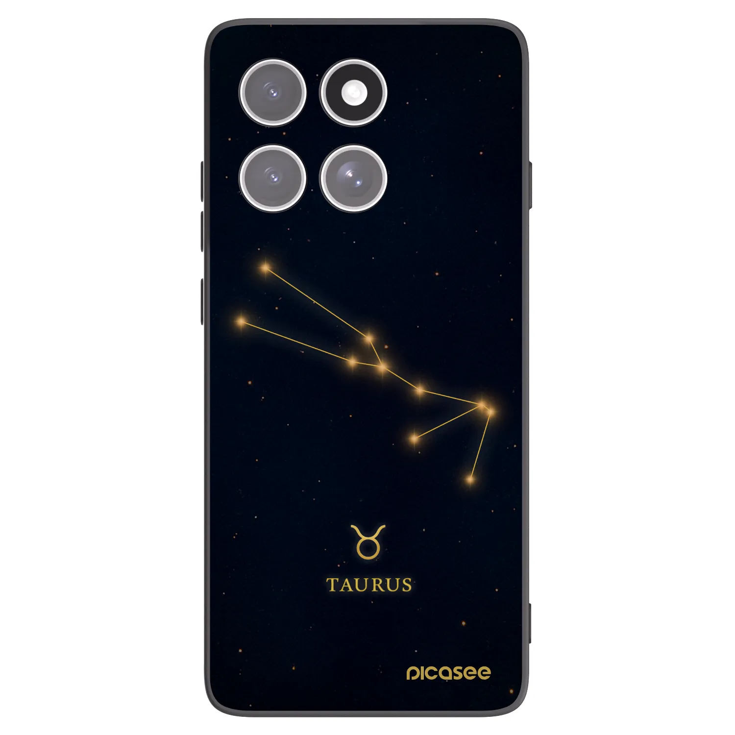 Picasee silikonový černý obal pro Motorola Edge 60 Fusion - TAURUS
