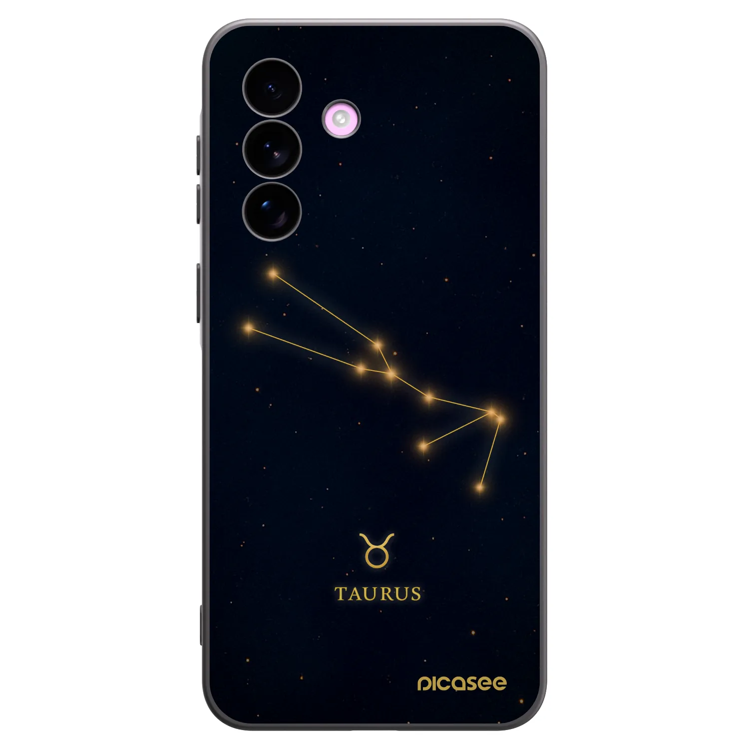 Picasee silikonový černý obal pro Samsung Galaxy A57 5G - TAURUS