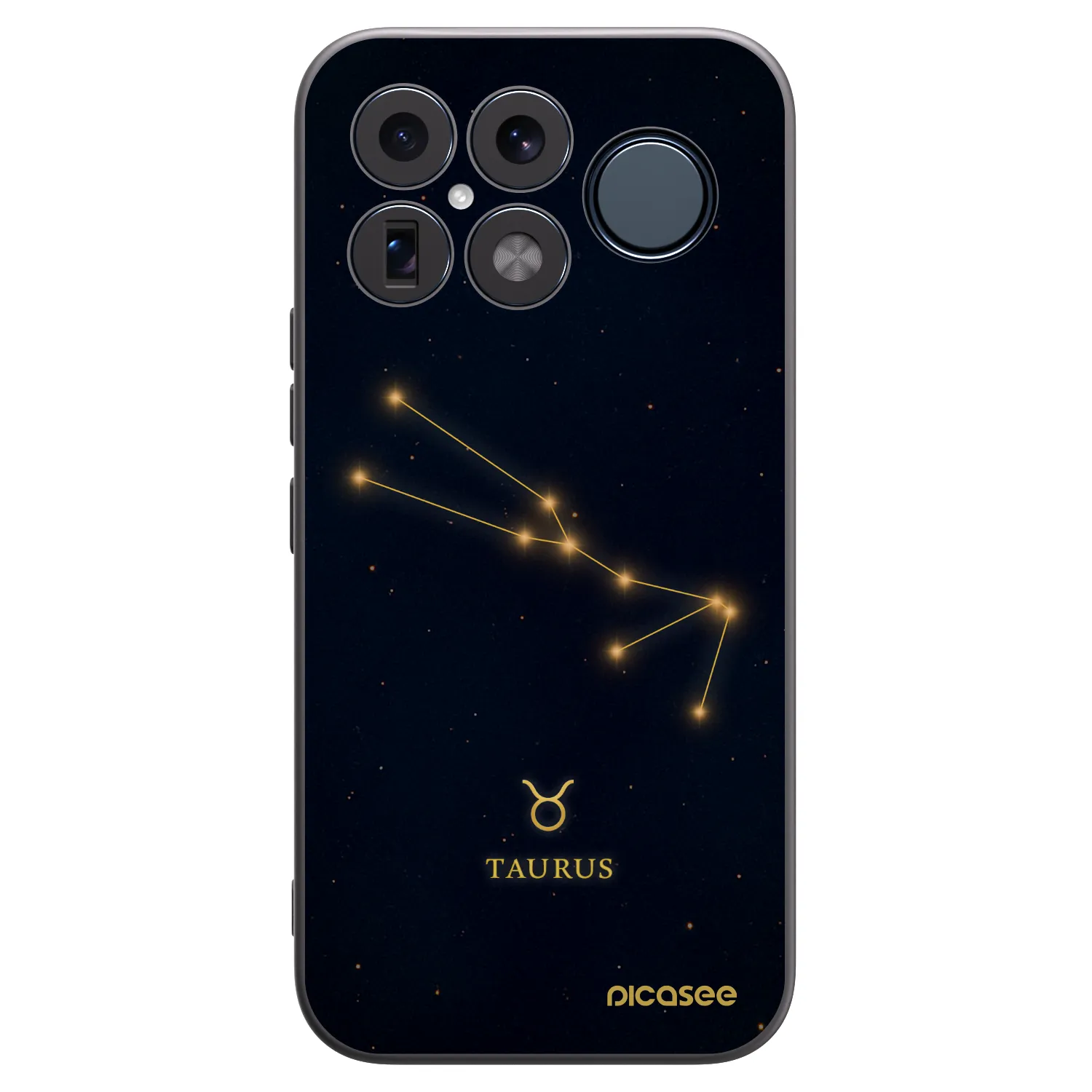 Picasee silikonový černý obal pro Xiaomi Poco F8 Ultra - TAURUS