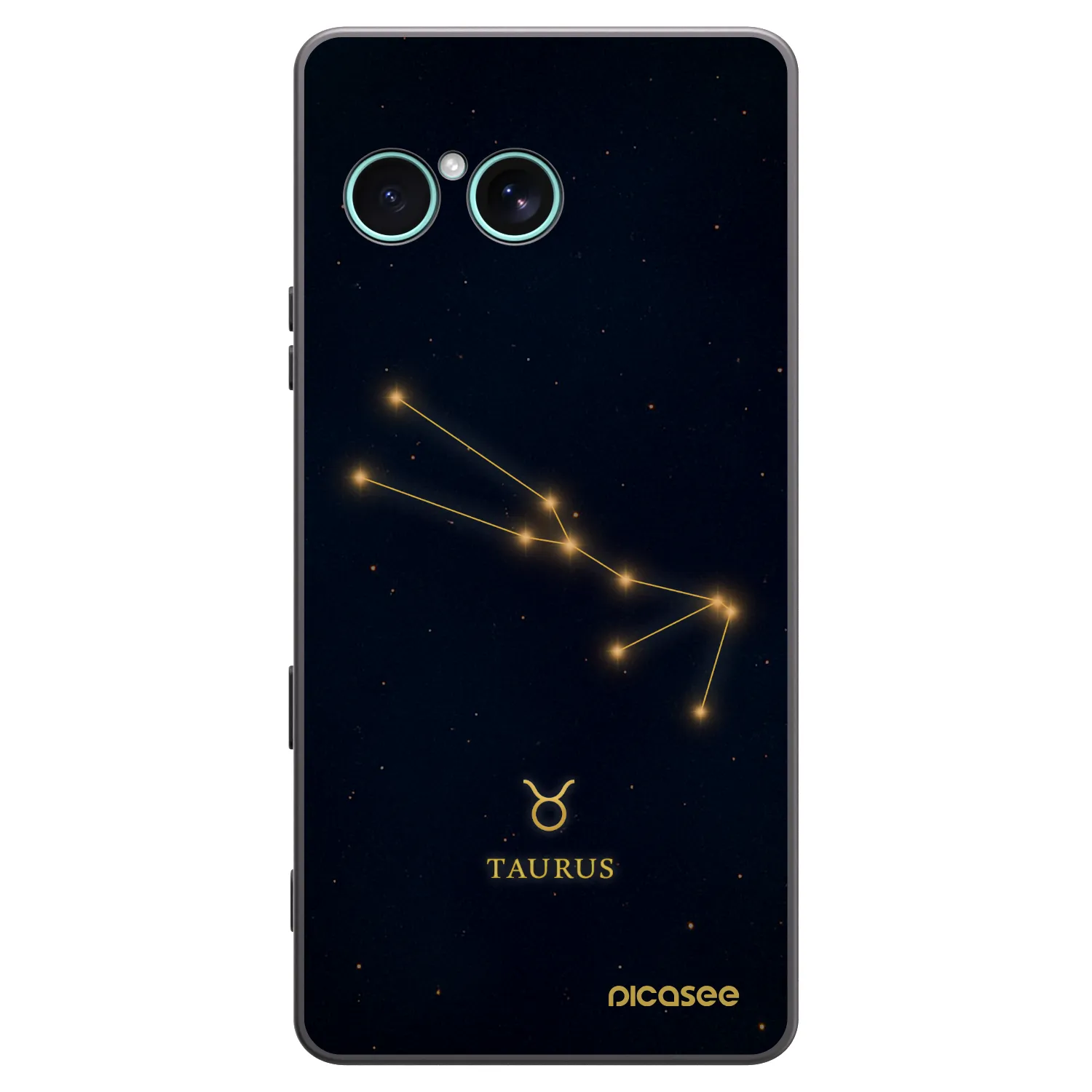 Picasee silikonový černý obal pro Sony Xperia 10 VII - TAURUS