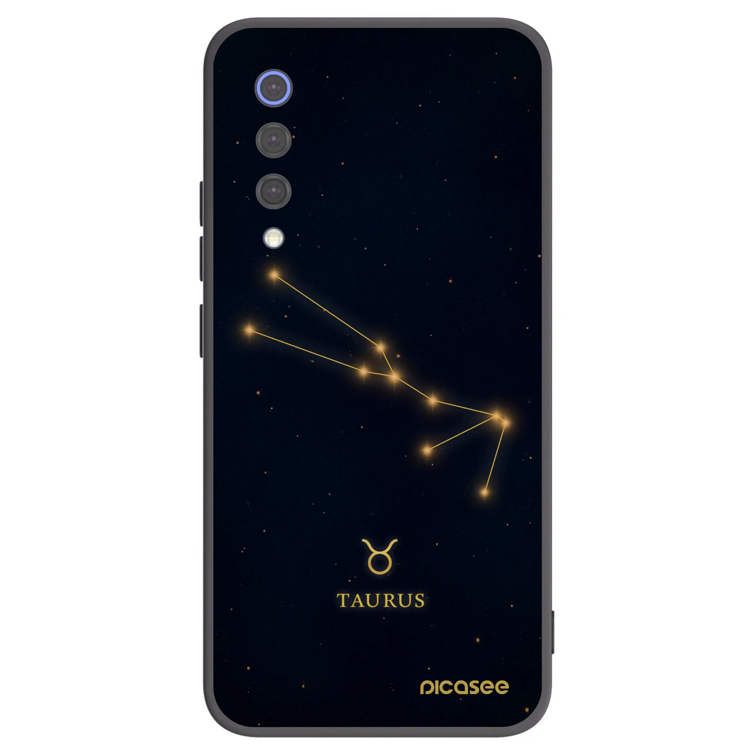 Picasee silikonový černý obal pro Xiaomi Mi 9 SE - TAURUS