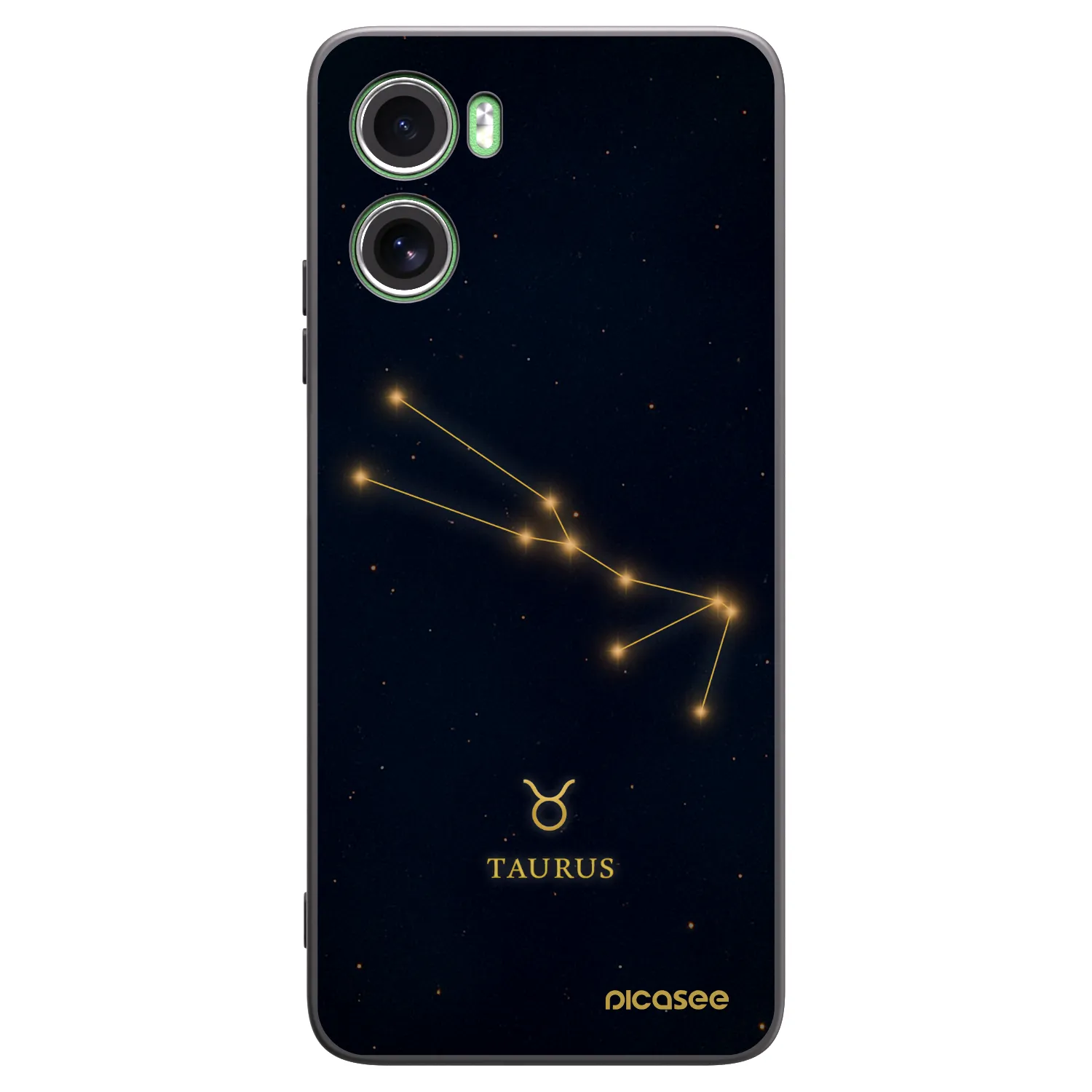 Picasee silikonový černý obal pro Motorola Moto G06 - TAURUS