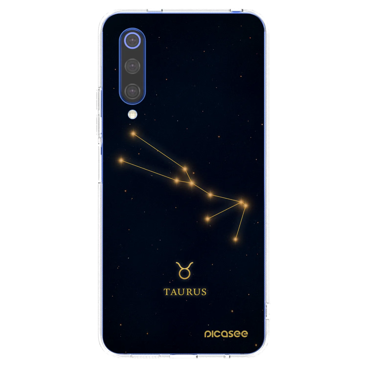 Picasee silikonový průhledný obal pro Xiaomi Mi 9 SE - TAURUS