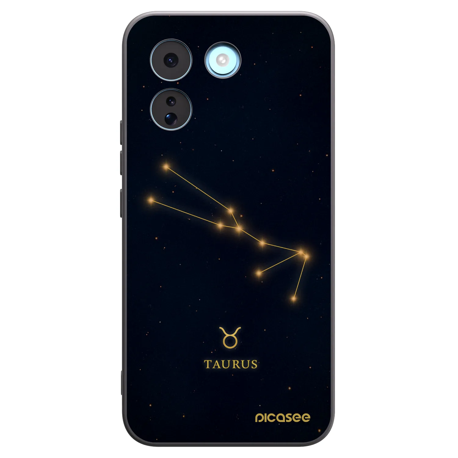Picasee silikonový černý obal pro Xiaomi Redmi Note 17 Pro MAX 5G - TAURUS