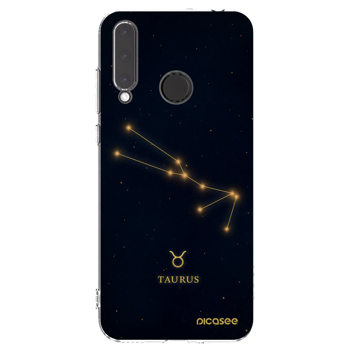 Picasee silikonový průhledný obal pro Honor 20 Lite - TAURUS