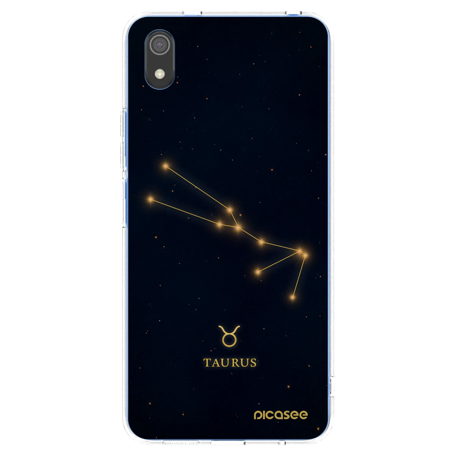 Picasee silikonový průhledný obal pro Xiaomi Redmi 7A - TAURUS