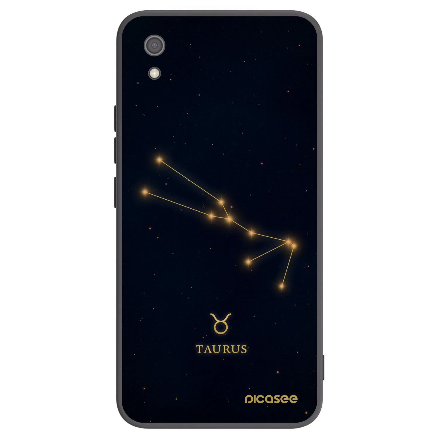 Picasee silikonový černý obal pro Xiaomi Redmi 7A - TAURUS
