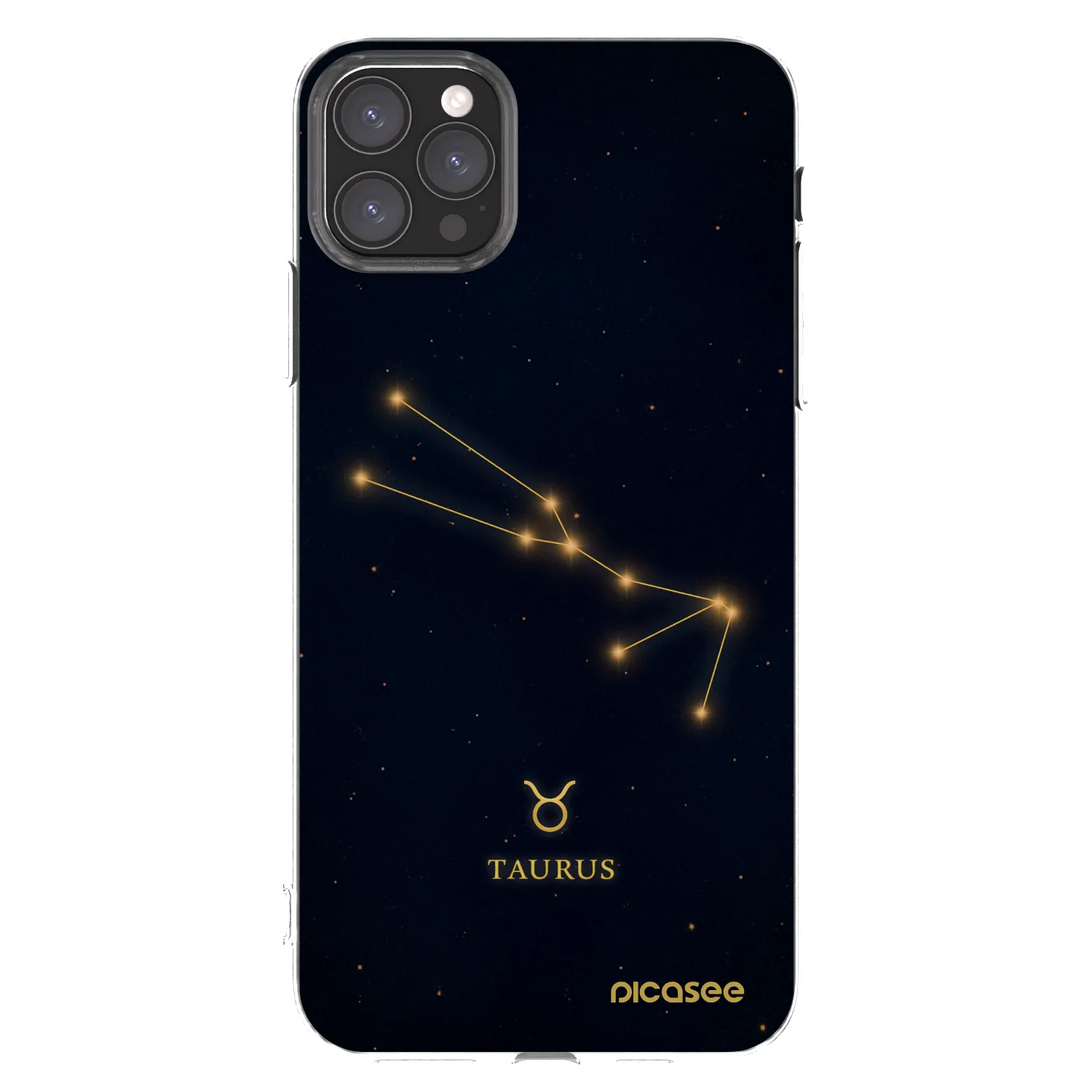 Picasee silikonový průhledný obal pro Apple iPhone 11 Pro Max - TAURUS