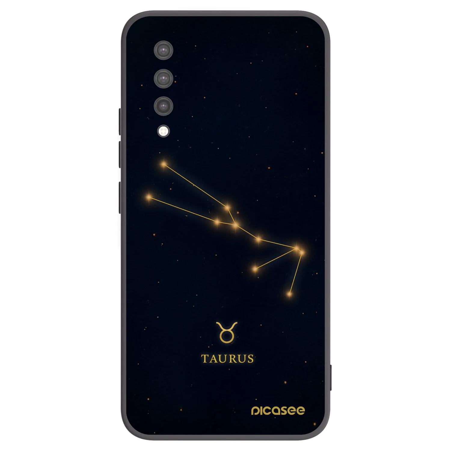 Picasee silikonový černý obal pro Xiaomi Mi 9 Lite - TAURUS