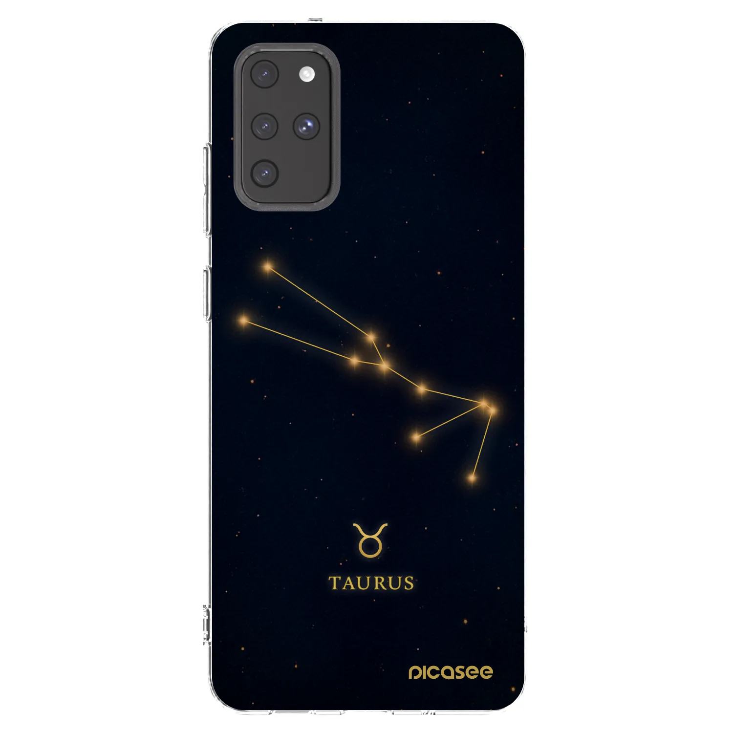 Picasee silikonový průhledný obal pro Samsung Galaxy S20+ G985F - TAURUS