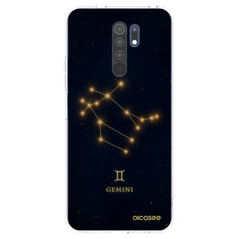 Picasee silikonový průhledný obal pro Xiaomi Redmi 9 - GEMINI