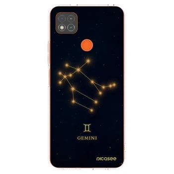 Picasee silikonový průhledný obal pro Xiaomi Redmi 9C - GEMINI