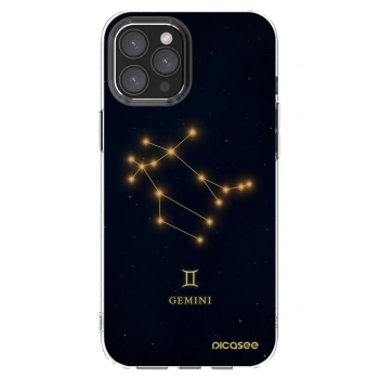 Picasee silikonový průhledný obal pro Apple iPhone 12 Pro Max - GEMINI