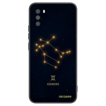 Picasee silikonový černý obal pro Xiaomi Poco M3 - GEMINI