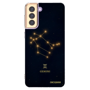 Picasee silikonový průhledný obal pro Samsung Galaxy S21+ 5G G996F - GEMINI