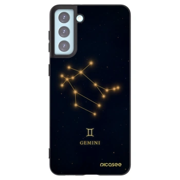 Picasee silikonový černý obal pro Samsung Galaxy S21+ 5G G996F - GEMINI