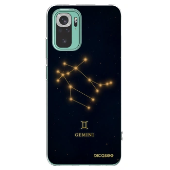 Picasee silikonový průhledný obal pro Xiaomi Redmi Note 10 Pro - GEMINI