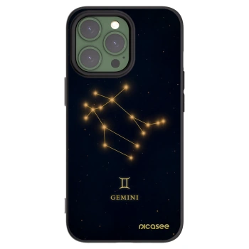 Picasee silikonový černý obal pro Apple iPhone 13 Pro - GEMINI