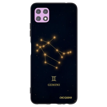 Picasee silikonový černý obal pro Samsung Galaxy A22 A226B 5G - GEMINI