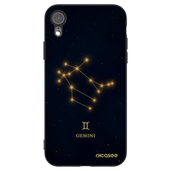 Picasee silikonový černý obal pro Apple iPhone XR - GEMINI