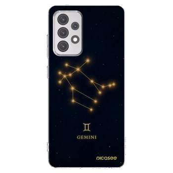 Picasee silikonový průhledný obal pro Samsung Galaxy A52s 5G A528B - GEMINI