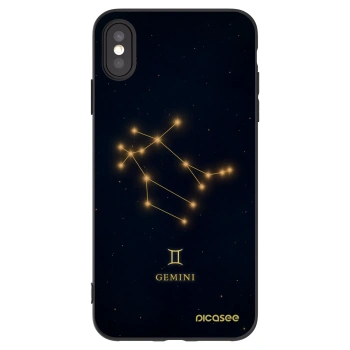 Picasee silikonový černý obal pro Apple iPhone XS Max - GEMINI