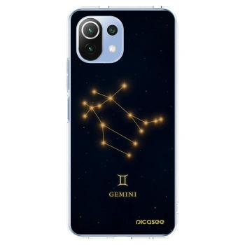 Picasee silikonový průhledný obal pro Xiaomi 11 Lite 5G NE - GEMINI