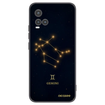 Picasee silikonový černý obal pro Vivo Y33s - GEMINI
