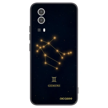 Picasee silikonový černý obal pro Vivo Y72 5G - GEMINI