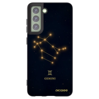 Picasee silikonový černý obal pro Samsung Galaxy S21 FE 5G - GEMINI