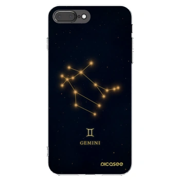 Picasee silikonový průhledný obal pro Apple iPhone 7 Plus - GEMINI