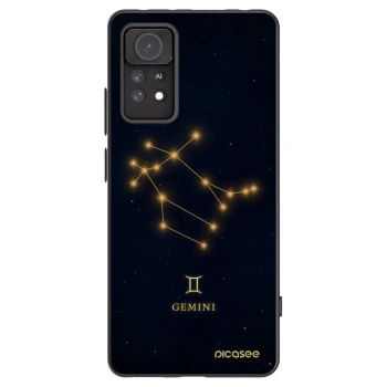 Picasee silikonový černý obal pro Xiaomi Redmi Note 11 Pro 5G - GEMINI