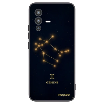 Picasee silikonový černý obal pro Vivo V23 5G - GEMINI