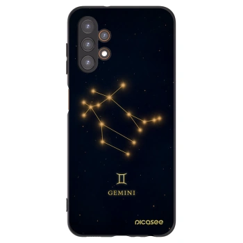 Picasee silikonový černý obal pro Samsung Galaxy A13 4G A135 - GEMINI