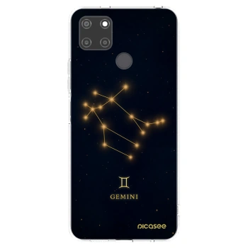Picasee silikonový průhledný obal pro Realme C21Y - GEMINI