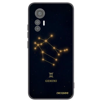 Picasee silikonový černý obal pro Xiaomi 12 Lite - GEMINI