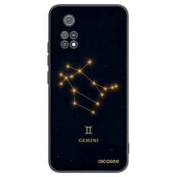Picasee silikonový černý obal pro Xiaomi Poco M4 Pro - GEMINI