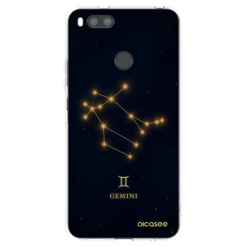 Picasee silikonový průhledný obal pro Xiaomi Redmi A1 - GEMINI